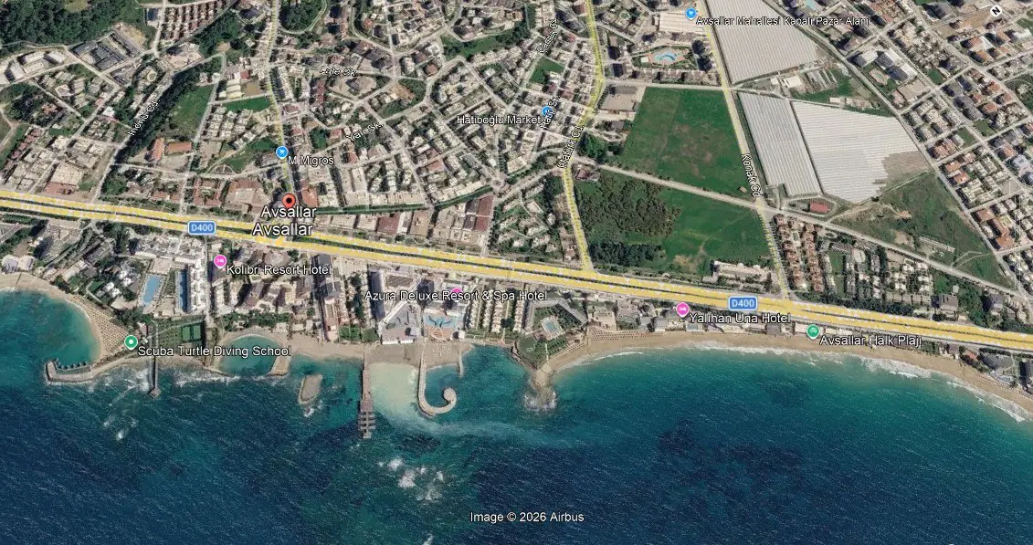ALANYA AVSALLAR’DA KAT KARŞILIĞI 1935 M2 ARSA