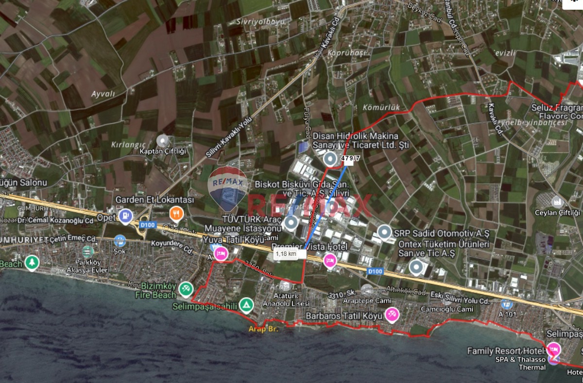 SİLİVRİ SELİMPAŞADA SATILIK VİLLA İMARLI ARSA