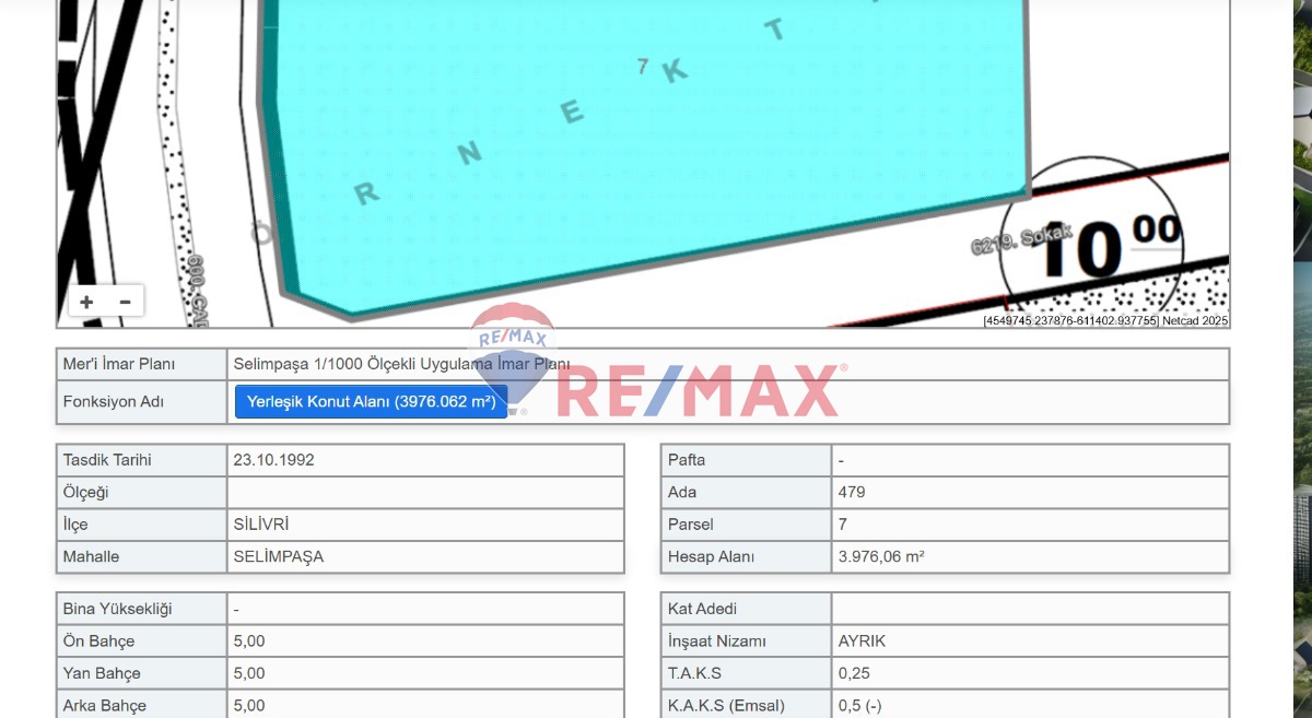 SİLİVRİ SELİMPAŞADA SATILIK VİLLA İMARLI ARSA