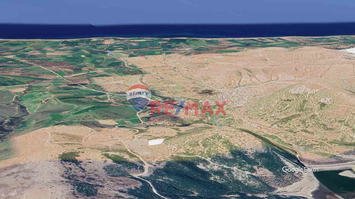 ÇANAKKALE AYVACIK KÖSEDERE SATILIK 5003 M2 ARSA