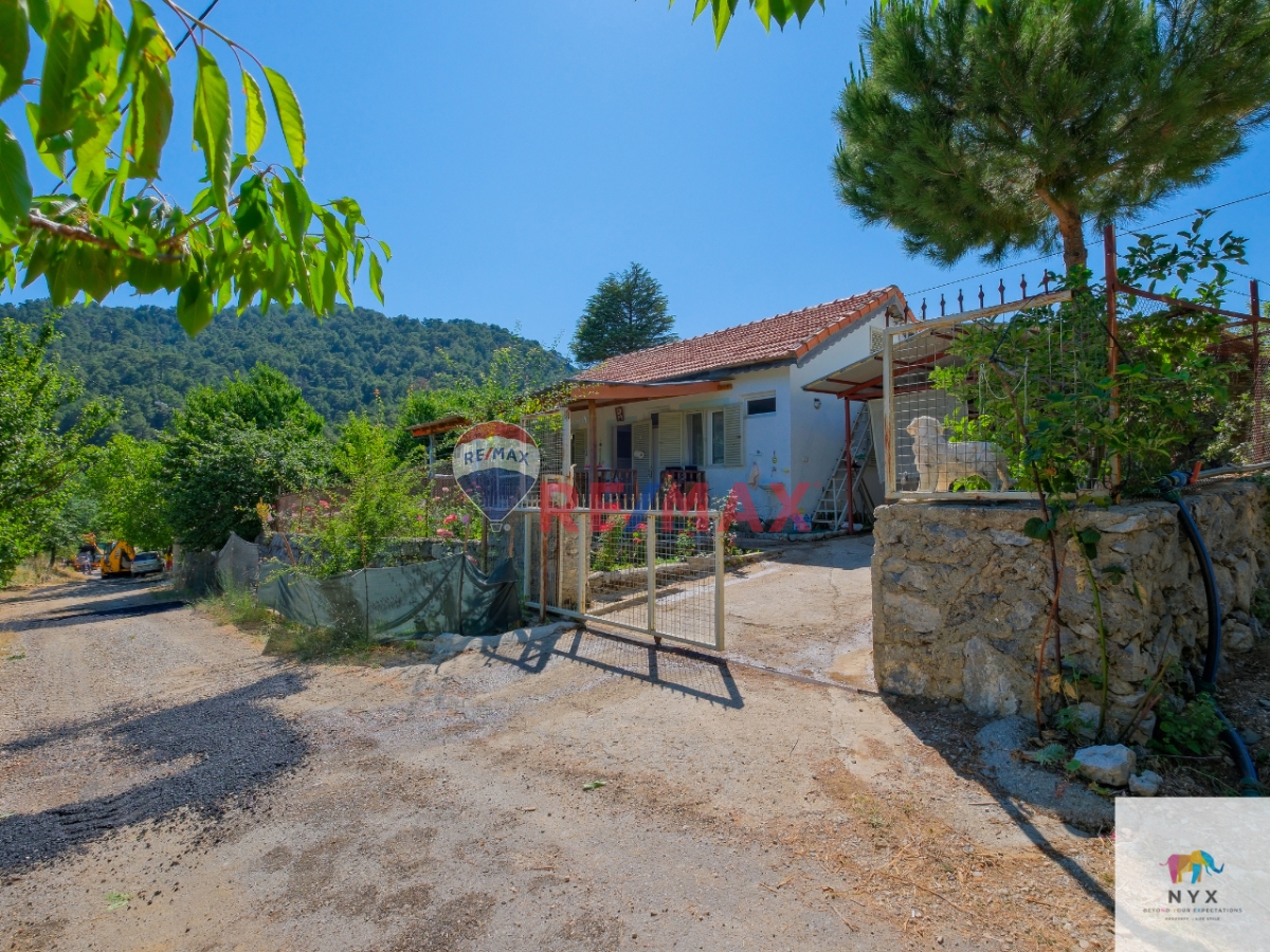 🏡 FETHIYE YAYLA KORU’DA MÜSTAKIL BAHÇELI, EŞYALI SATILIK EV VE TARLA