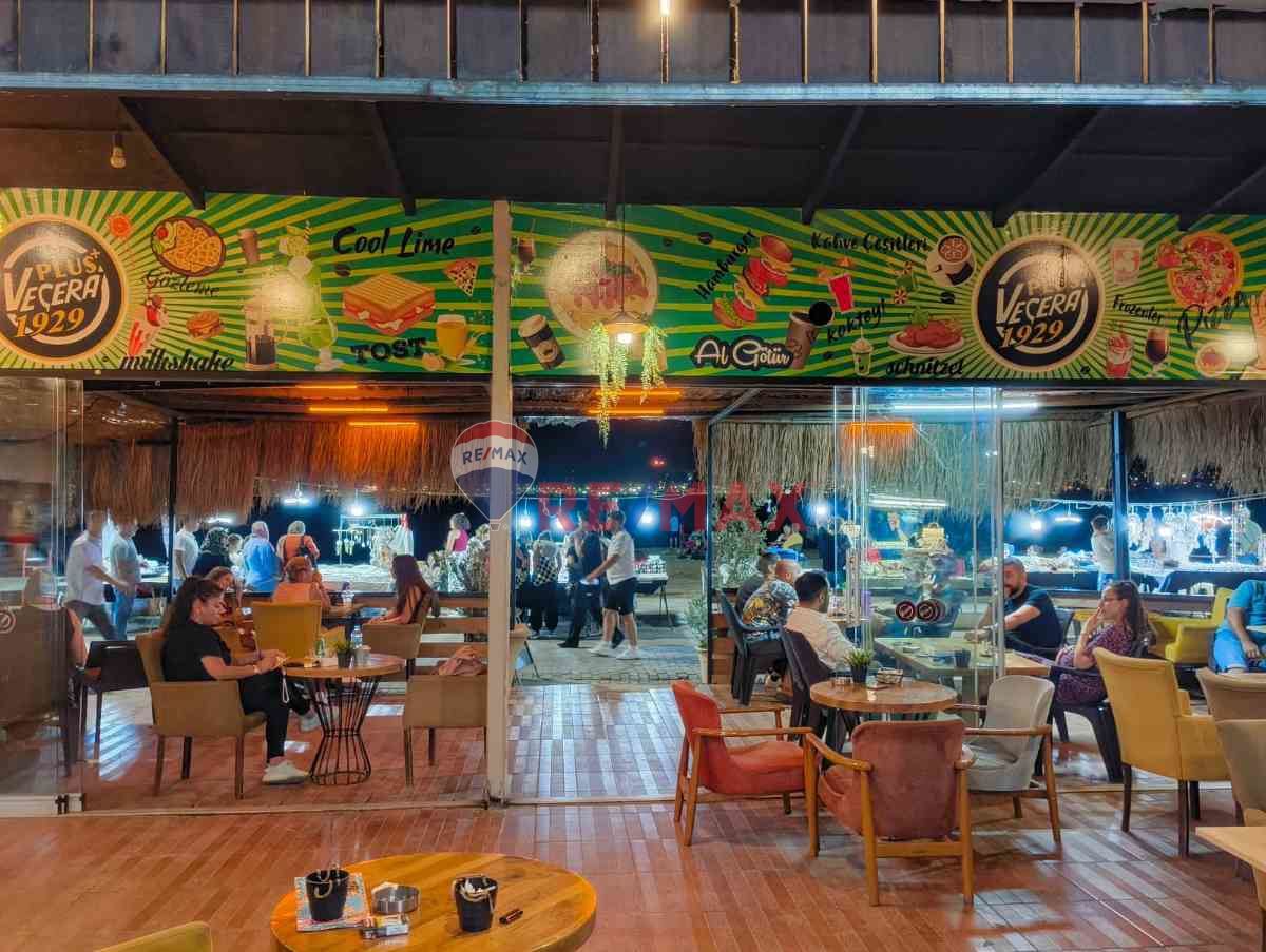 DEĞIRMENDERE MERKEZ SAHILDE DENIZ KENARINDA DEVREN SATILIK KAFE