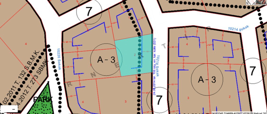 REMAX MODEL'DEN BEREKETLER'DE 294M² SATILIK FIRSAT PARSELI