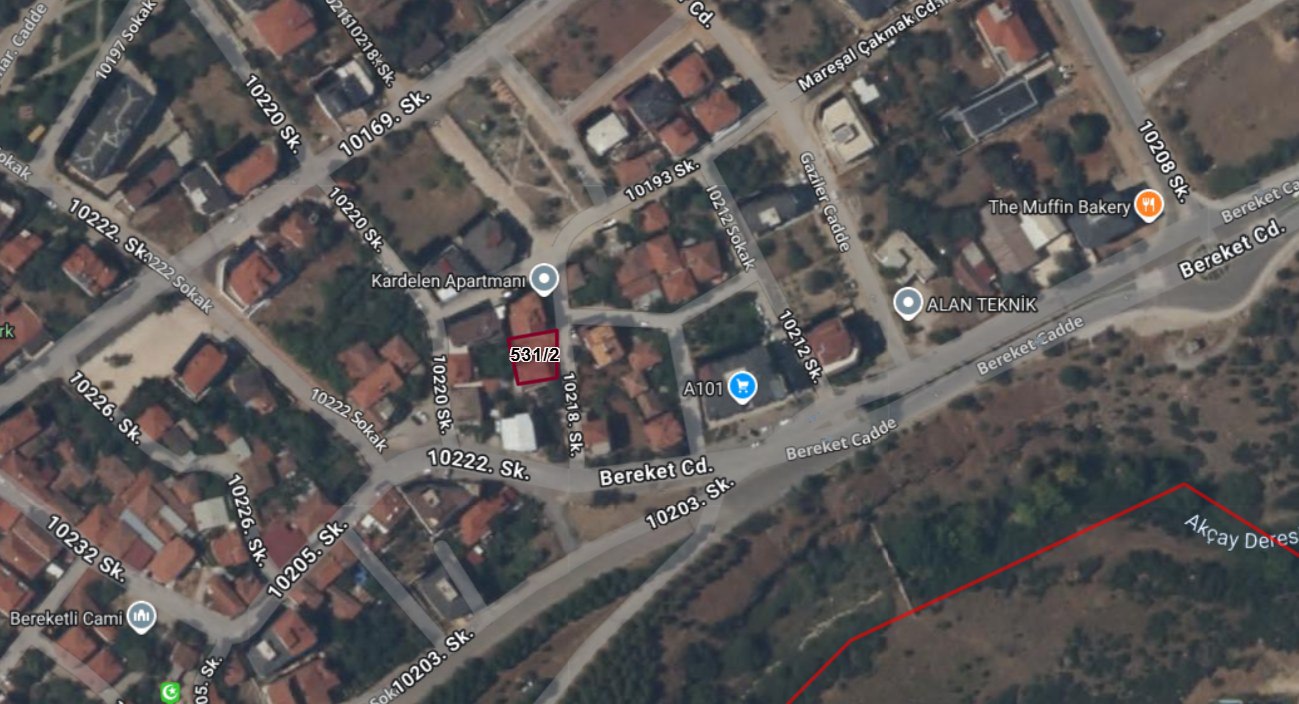 REMAX MODEL'DEN BEREKETLER'DE 294M² SATILIK FIRSAT PARSELI