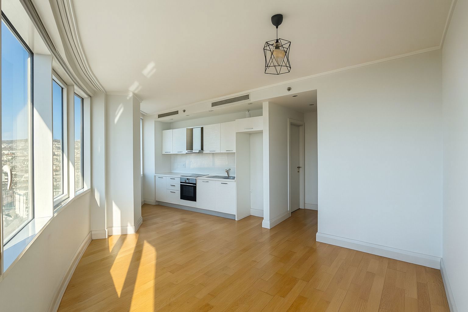 TEKNIK YAPI CONCORD REZIDANS,ŞEHIR MANZARALI GENIŞ MASRAFSIZ 1+1