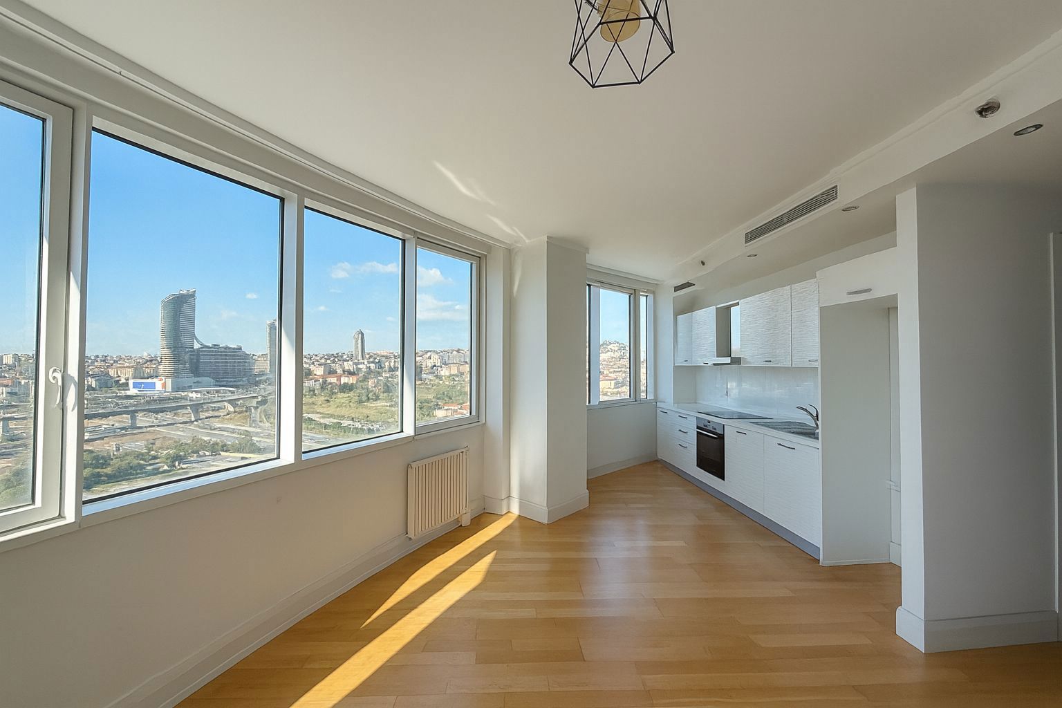 TEKNIK YAPI CONCORD REZIDANS,ŞEHIR MANZARALI GENIŞ MASRAFSIZ 1+1