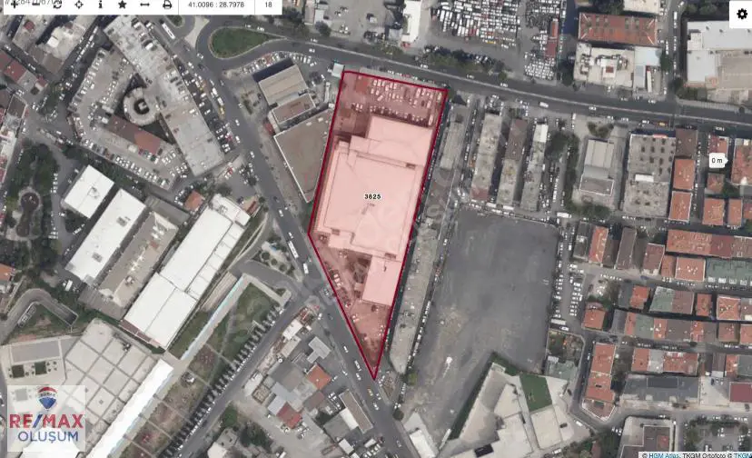 K.ÇEKMECE SEFAKÖY MERKEZ'DE SATILIK TICARI İMARLI 10.050 M2 ARSA