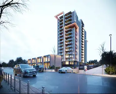 ANADOLU BLV. ÜZERİNDEKİ PROJEDE SATILIK 1+1 (%50PEŞİN-6 AY VADE)