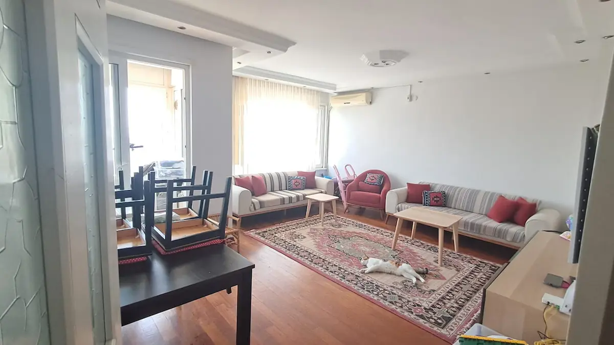 KONUMU GÜZEL 2+1 110M2 KAT MÜLKİYETLİ SATILIK DAİRE