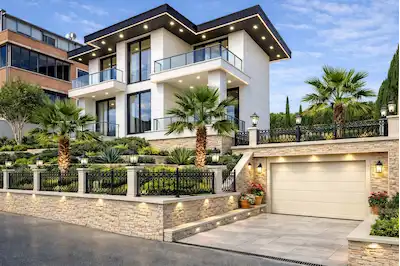 İSTANBUL BEYKOZ ÇAVUŞBAŞI 'NDA MÜSTAKİL LUX TRİPLEKS VİLLA