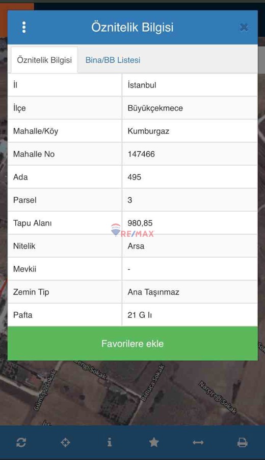 KUMBURGAZ'DA GELİŞEN BÖLGEDE FIRSAT ARSA!