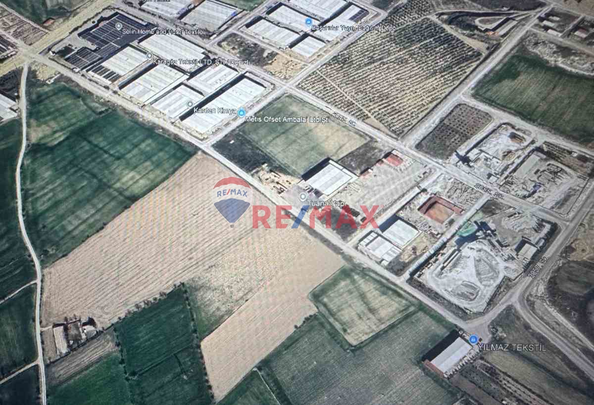 REMAX MODEL DENIZLI'DEN BOZDURUN' DA 8952M2 SANAYI ARSASI
