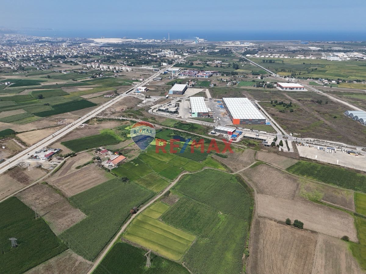 REMAX KUZEYDEN TEKKEKÖY LOJİSTİK MERKEZİ YANINDA TİCARİ İMARLI ARSA