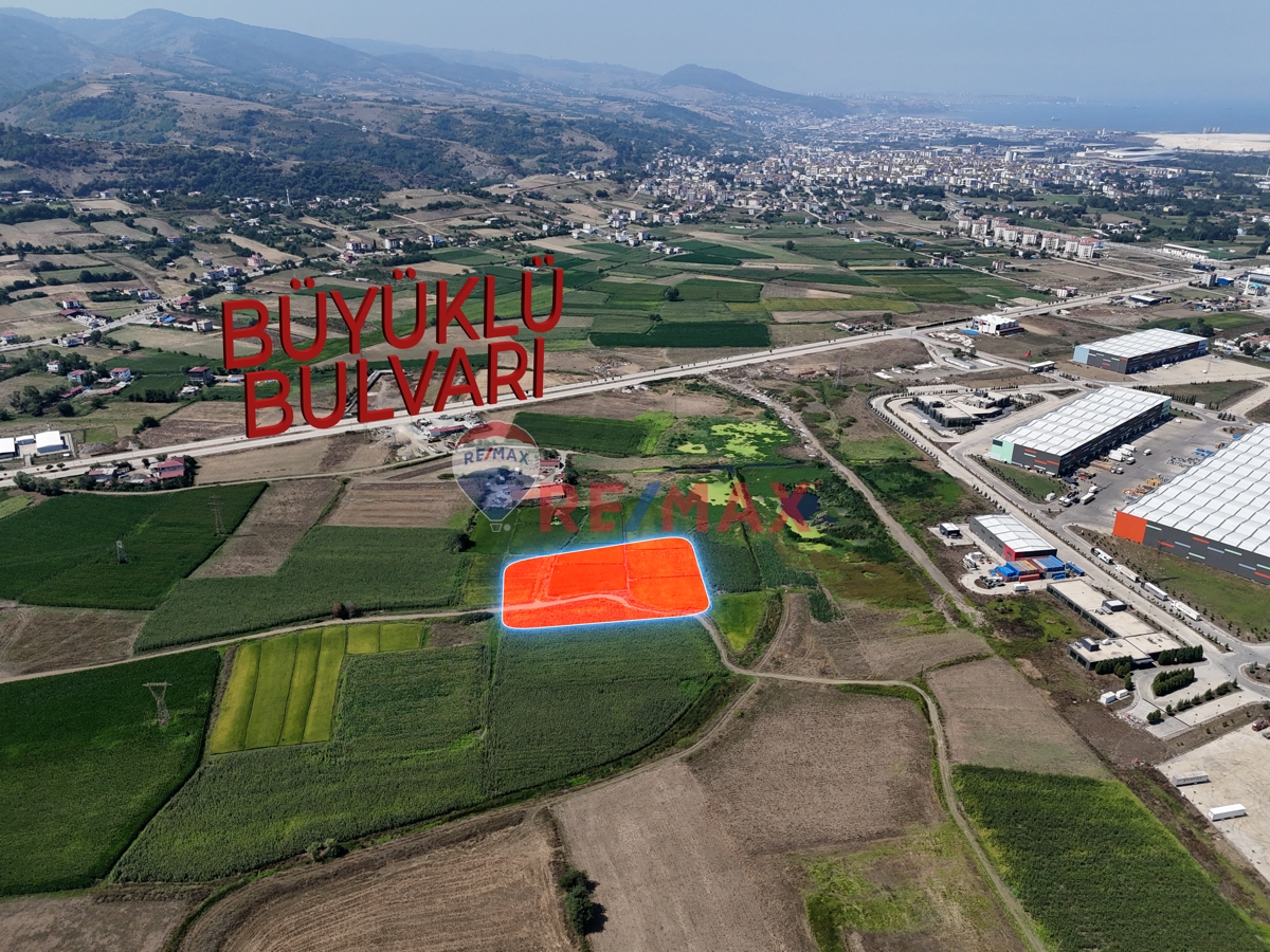 REMAX KUZEYDEN TEKKEKÖY LOJİSTİK MERKEZİ YANINDA TİCARİ İMARLI ARSA