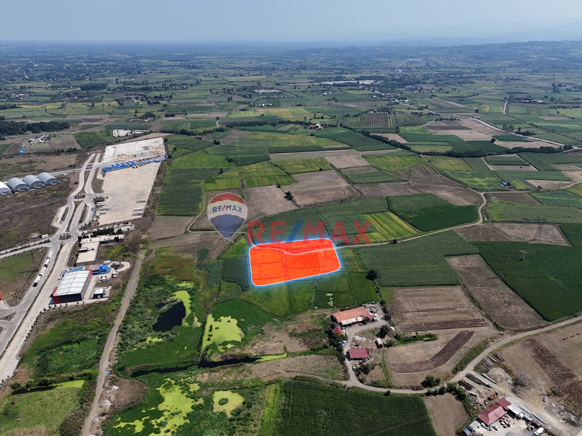 REMAX KUZEYDEN TEKKEKÖY LOJİSTİK MERKEZİ YANINDA TİCARİ İMARLI ARSA