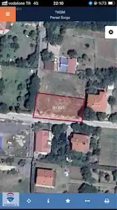 RESMİ YOLA CEPHE VİLLA İMARLI 596 M2 MÜSTAKİL PARSEL