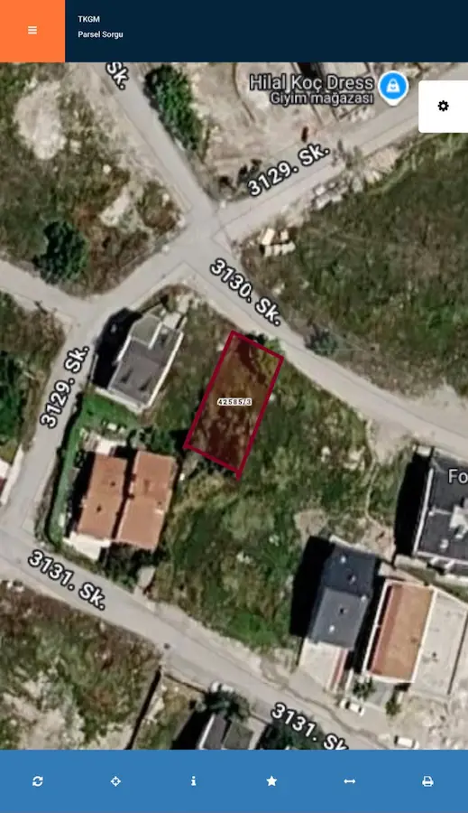 YAŞAMKENTTE ESKİŞEHİR YOLUNA 400 MT 222 M² 0.80 EMSAL ARSA