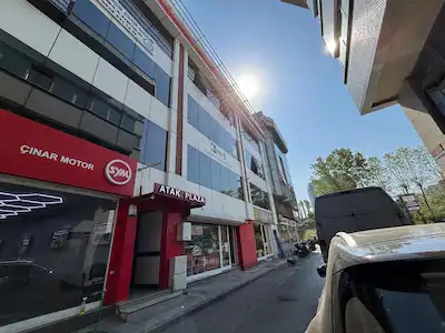 ATAK PLAZA 'DA SATILIK 1+1 OFİS MERKEZİ KONUM YATIRIMA UYGUN