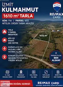 İZMIT KULMAHMUT MÜSTAKIL PARSEL TARLA