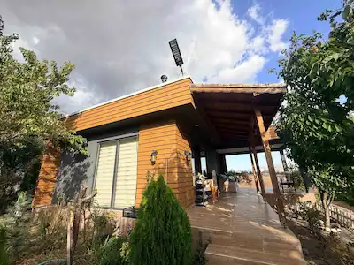 KAHRAMANKAZAN'DA FULL EŞYALI 7/24 GÜVENLİKLİ SİTEDE EV & BAHÇE