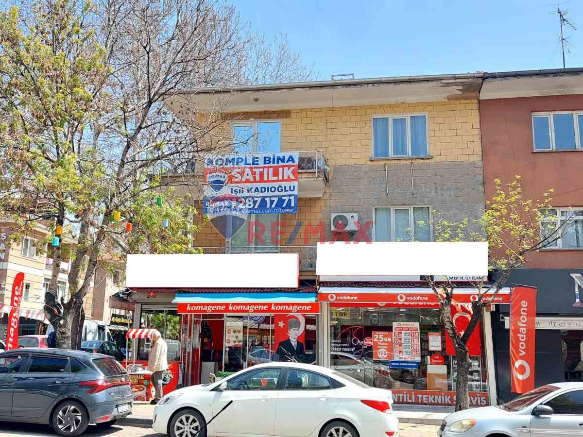 YENİMAHALLE RAGIPTÜZÜN MAHALLESİ AKIN CADDESİNDE SATILIK KOMPLE BİNA