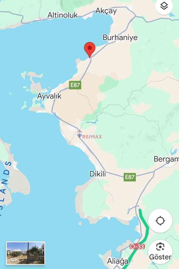 BALIKESİR GÖMEÇ KARAAĞAÇ KUZEY VİLLALARINDA PROJELİ SATILIK ARSA 310 M2