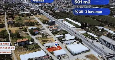 REMAX FREKANS'TAN KAYTAZDEREDE İMARLI ARSA