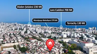 FENERİN KALBİNDE | TERRACITY ARKASI | LÜKS 3+1 DUBLEKS