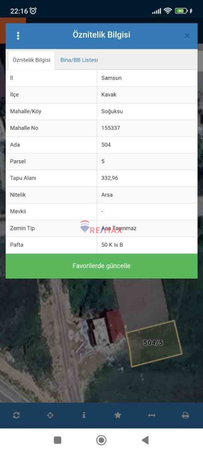 KAVAK SOĞUKSU MAH SATILIK ARSALAR