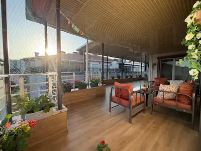 PARK ORMAN KONUTLARI’NDA-ÖZEL TASARIM-KOMPLE YENİLENMİŞ 5+2 DUBLEKS