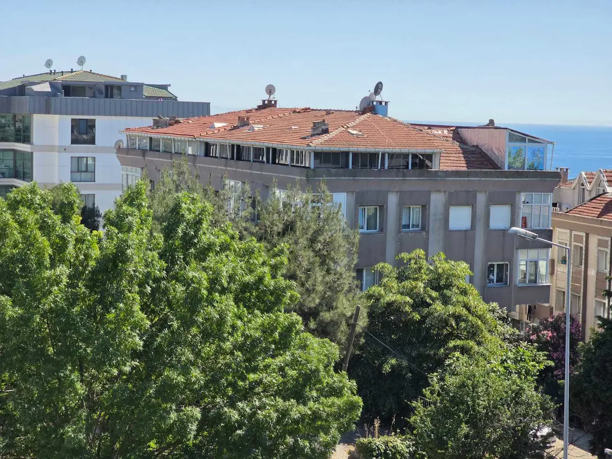 ATATÜRK MAH DENİZ MANZARALI ŞÖMİNELİ ÇİFT CEPHELİ DUBLEX DAİRE 3