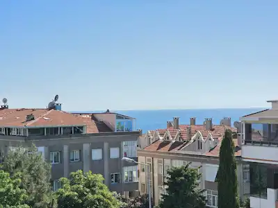 ATATÜRK MAH DENİZ MANZARALI ŞÖMİNELİ ÇİFT CEPHELİ DUBLEX DAİRE
