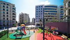 RİNGS İSTANBUL SİTESİNDE EN İYİ KONUMDA KİRALIK CUMBALI DAİRE