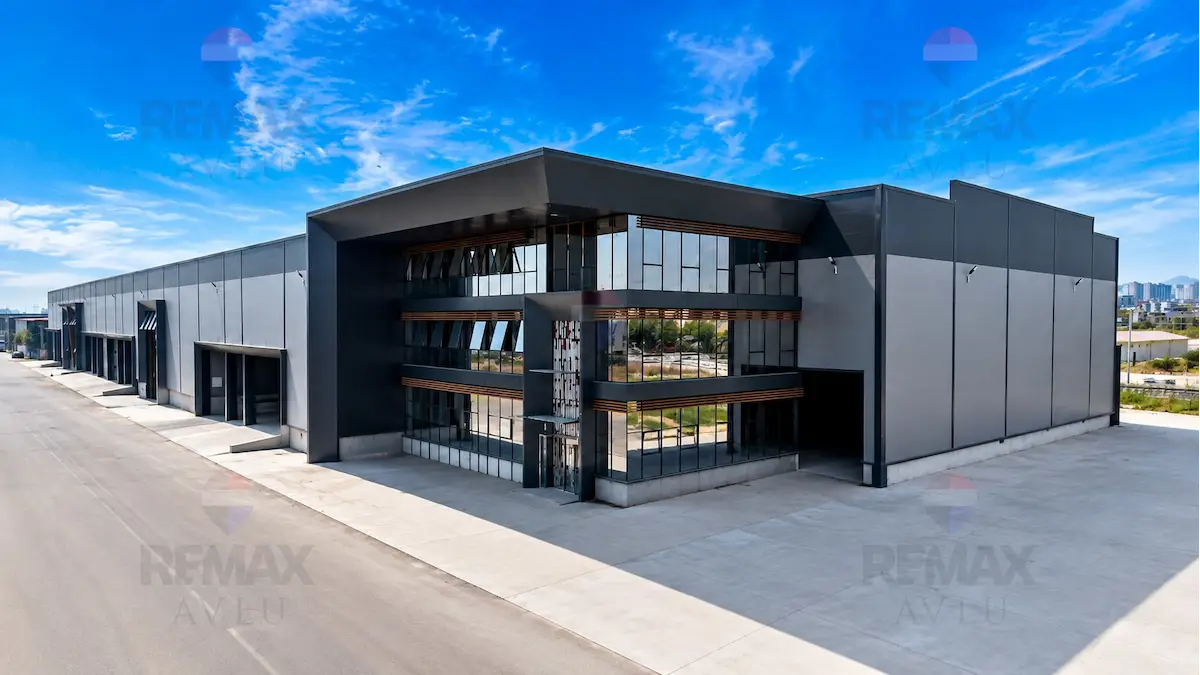 REMAX AVLU'DAN TARSUS'TA SIFIR ENDÜSTRİYEL ÜRETİM TESİSİ KİRALIK 