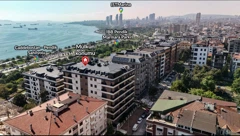 MARİN PENDİK SİTESİNDE KISMİ DENİZ MANZARALI EŞYALI KIRALIK 2+1