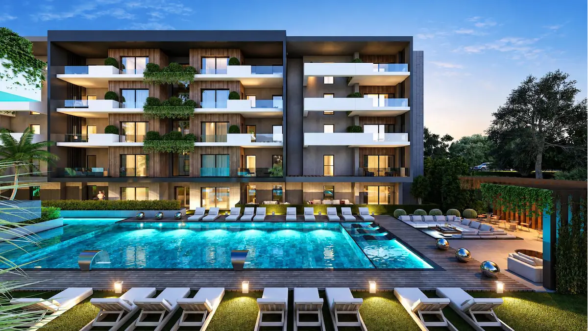 61 DAIRELIK BUTIK LUXURY PROJEDE | HAVUZ, ÖZEL YAŞAM ALANLARI | EBEVEYN BANYOLU 2+1