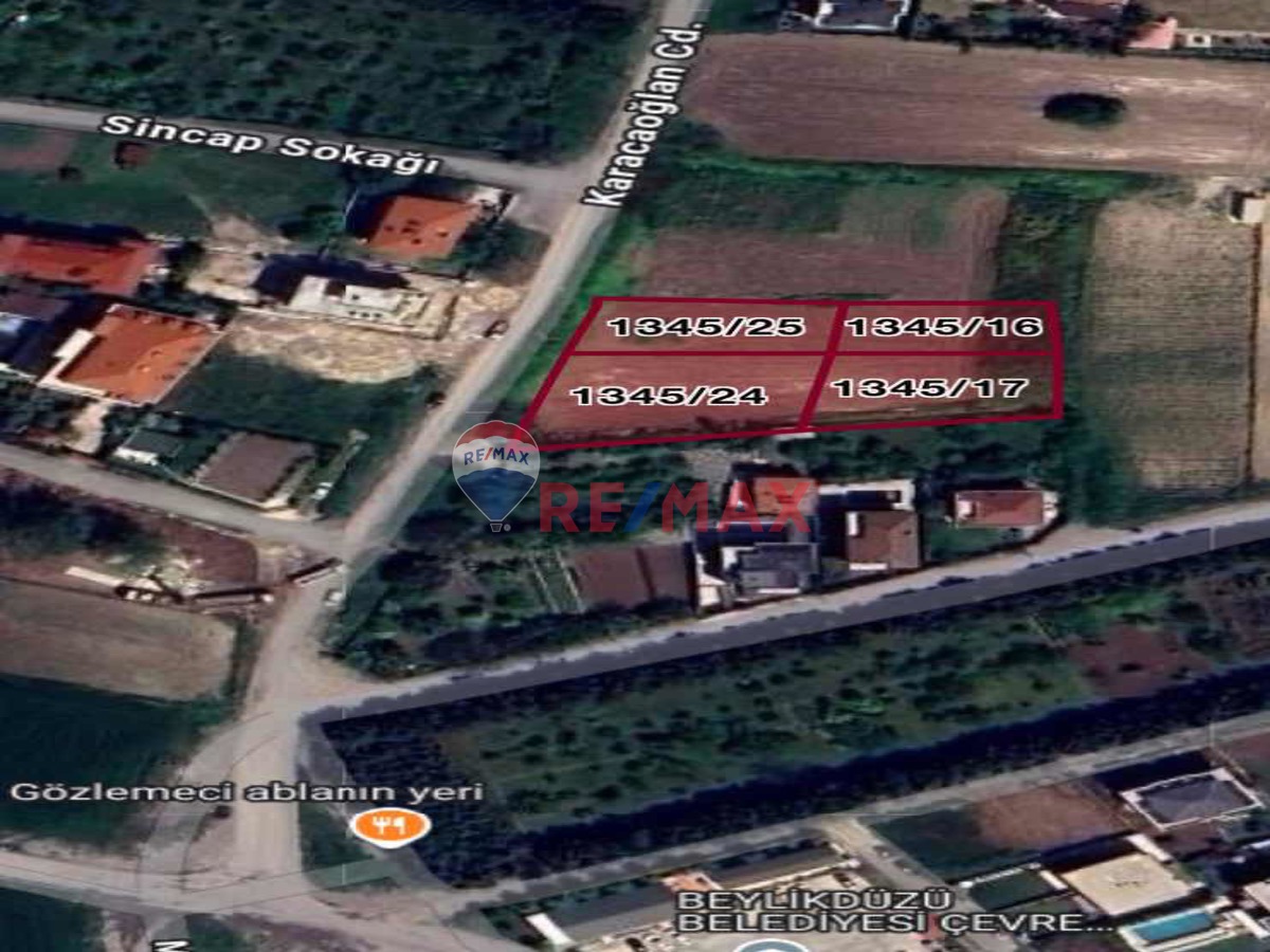 BEYLİKDÜZÜ DEREAĞZI MAHALLESİNDE 2474M2 VİLLA İMARLI ARSA