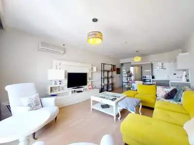 MESA NUROL SAZLIBAHÇE EVLERINDE 2+1 TERASLI EŞYALI KİRALIK DAIRE