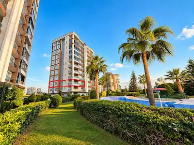 REMAX PALM'DEN 50. YIL MAH. OLİVİA PARK 2 SİT.'DE KİRALIK 4+1