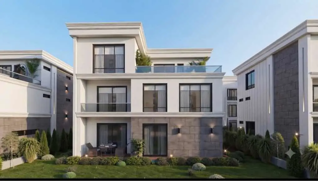 PAZARLIKLI KÖŞE KONUM 6+1 TRİPLEX NİRVANA 75 VİLLA/TAPU HAZIR
