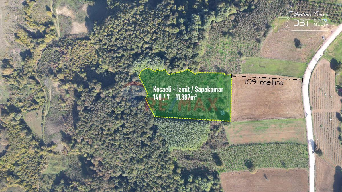 Kocaeli, İzmit, Sapakpınarda Eşsiz Yatırım Fırsatı - Satılık Tarla
