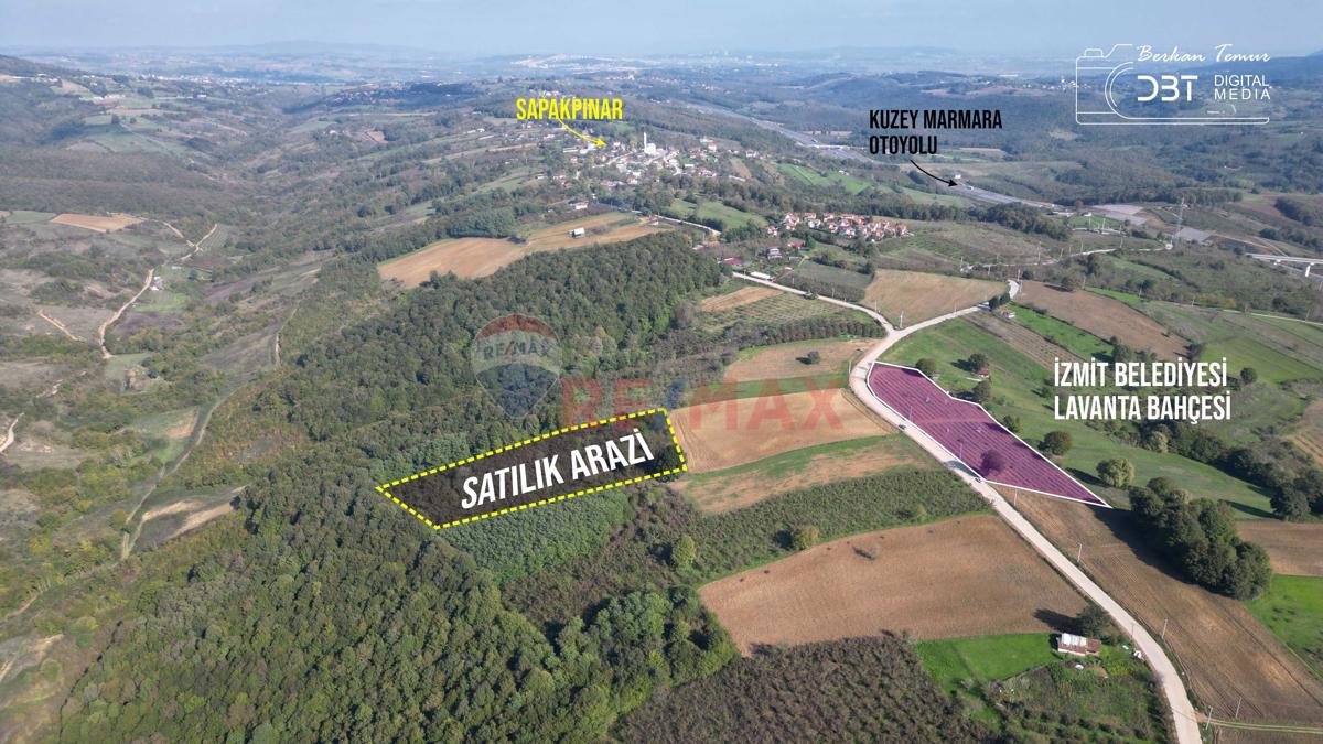 Kocaeli, İzmit, Sapakpınarda Eşsiz Yatırım Fırsatı - Satılık Tarla