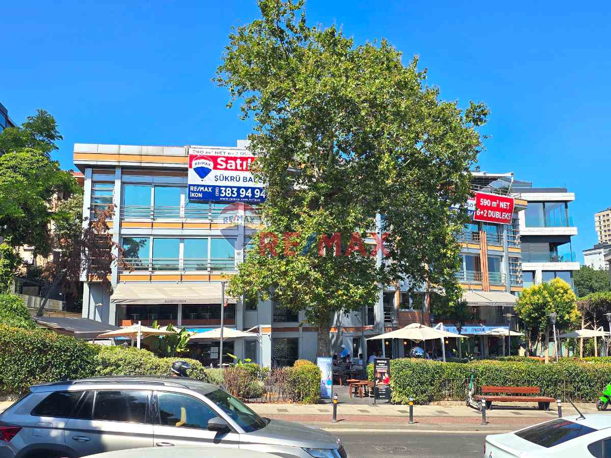 CADDEBOSTAN CEMİL TOPUZLU ÖN PARSEL NET 590 M2 SATILIK DUBLEKS