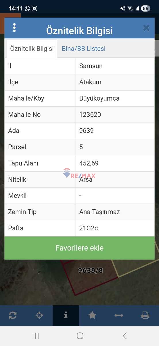 BÜYÜKOYUMCA KAT KARŞILIĞI &SATILIK