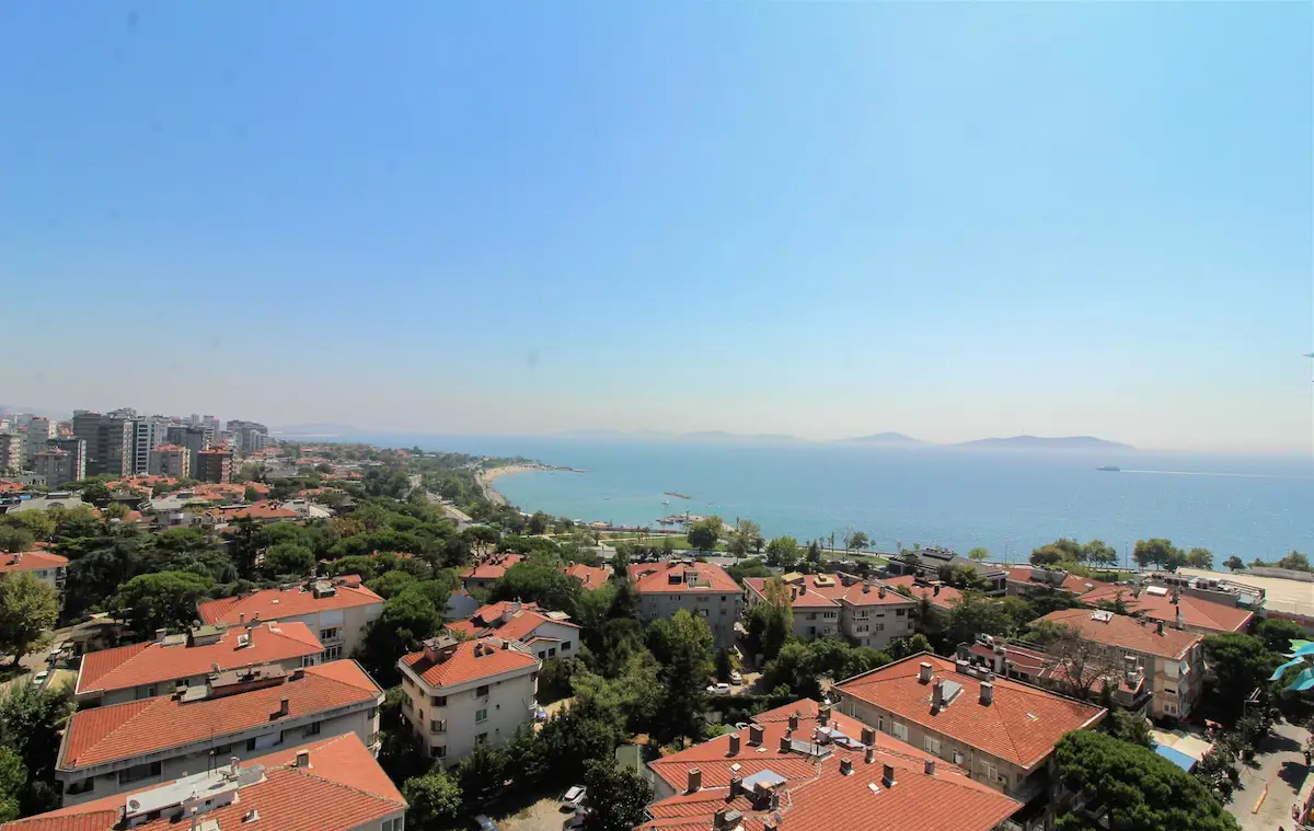 İSKELE SOK. 3+1 DENİZ MANZARALI, 12.KAT, BALKONLU, 170 M²