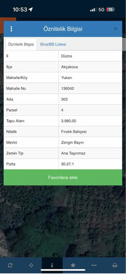 AKÇAKOCA YATIRIMLIK TTK ARAZİ