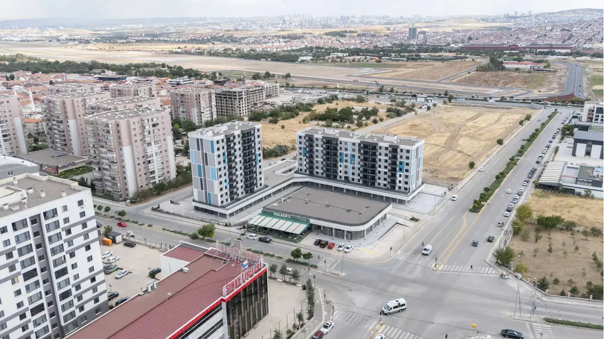 ERYAMAN ONYX CORNER'DA SIFIR KİRALIK 2+1 DAİRE AMERİKAN MUTFAK