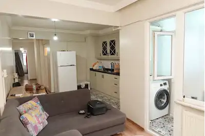 ŞİŞLİ ESKİŞEHİR MAH’DE EŞYALI 1+1 KİRALIK DAİRE | BALKONLU