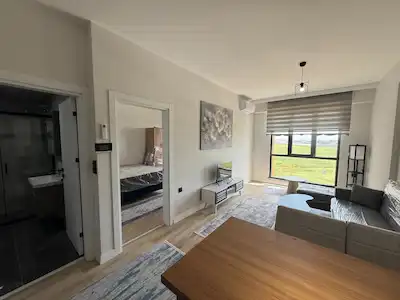 REMAX LAND' DEN UYSAL GLORIA'DA EŞYALI KLİMALI KİRALIK 1+1 DAİRE
