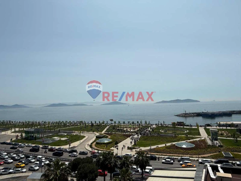 YALI BOSTANCI'DA LEBIDERYA DENIZ MANZARALI LÜKS EŞYALI KİRALIK